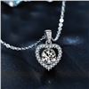 Image 3 : 1 CT GRA CERTIFIED ROUND BRILLIANT 925S NECKLACE