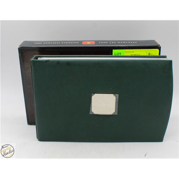 2003 CANADA RCM SPECIMEN FINISH MINT