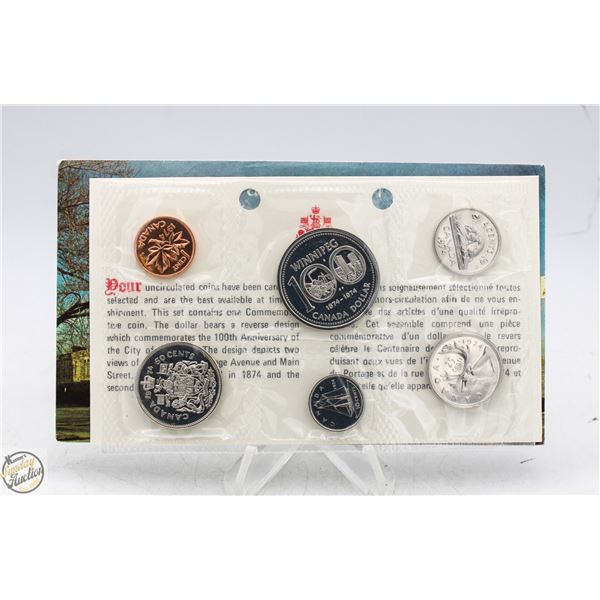 1874-1974 CANADA PROOF-LIKE RCM SEALED