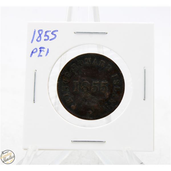 1855 PEI GOV'T FREE TRADE TOKEN