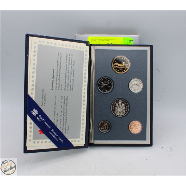 1991 "KEY DATE" 25c RCM SPECIMEN SEALED COIN SET