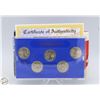 Image 1 : 2001P USA PHILADELPHIA STATE QUARTERS SET
