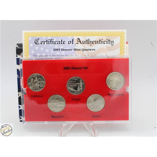 2005D USA DENVER STATE QUARTERS SET
