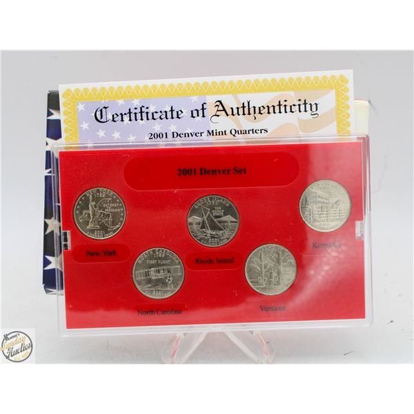 2001D USA DENVER STATE QUARTERS SET
