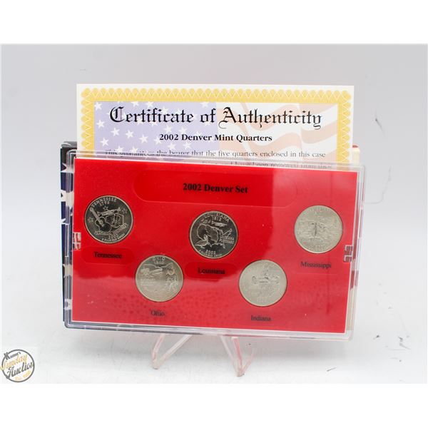 2002D USA DENVER STATE QUARTERS SET
