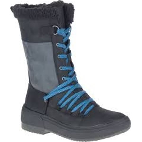 NEW REPACKED MERRELL HAVEN TALL LACE PLR WP SIZE 8