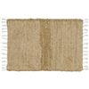 Image 1 : NEW BURLAP NATURAL CHINDI/RAG RUG 20 X 30"