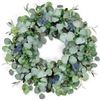 Image 1 : BRAND NEW ARTIFICIAL EUCALUPTUS WREATH 24"