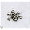 Image 1 : SILVER SKULL & CROSSBONES PENDANT