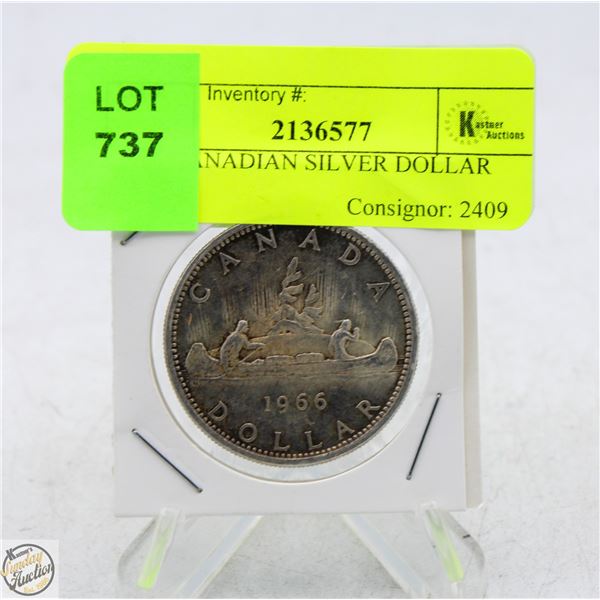 1966 CANADIAN SILVER DOLLAR