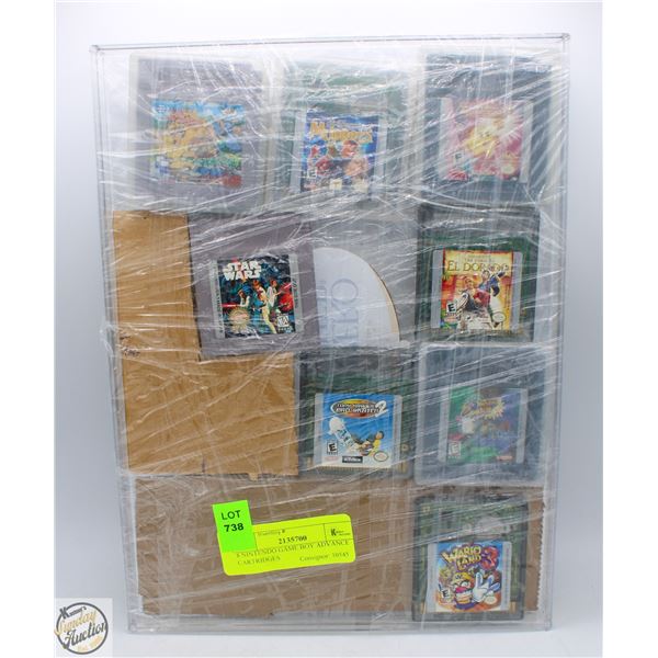 8 NINTENDO GAMEBOY+GAMEBOY COLOUR GAME CARTRIDGES