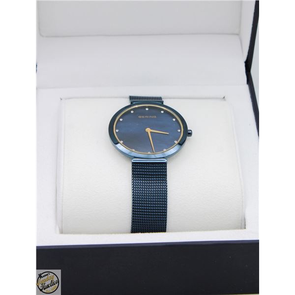 NEW LADIES BERING WATCH, 33MM CASE