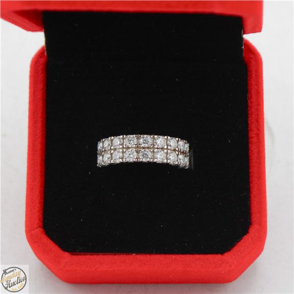 #3391-1.00 CT TW GRA CERTIFIED ROUND CUT MOISSANIT