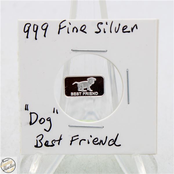 #3435- CANADIAN .999 FINE SILVER 1 GRAM TOKEN WITH