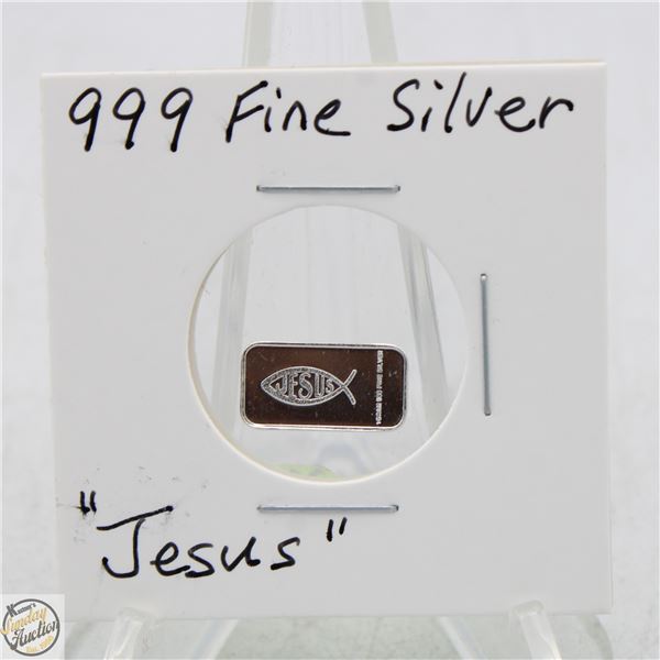 #3437- CANADIAN .999 FINE SILVER 1 GRAM TOKEN WITH