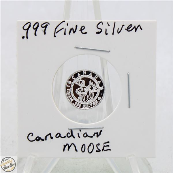 #3432- CANADIAN .999 FINE SILVER 1 GRAM TOKEN WITH