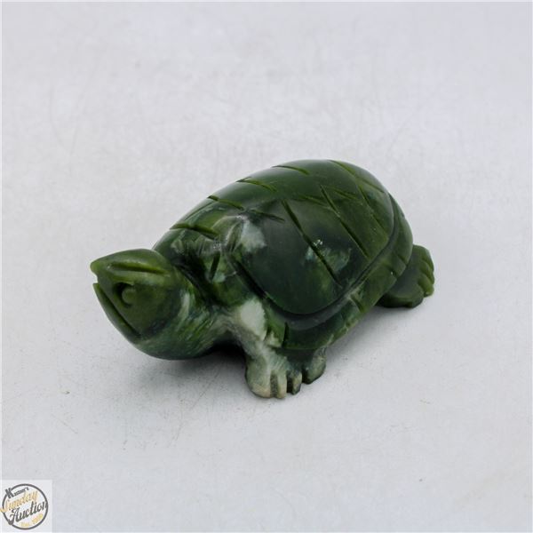 #3425-EMERALD GREEN JADE TURTLE