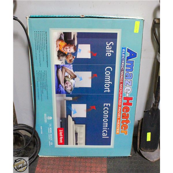NEW AMAZE-HEATER ELECTRIC WALL MOUNTED
