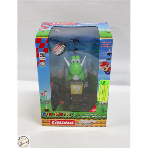NEW SEALED CARRERA RC SUPER MARIO HELICOPTER