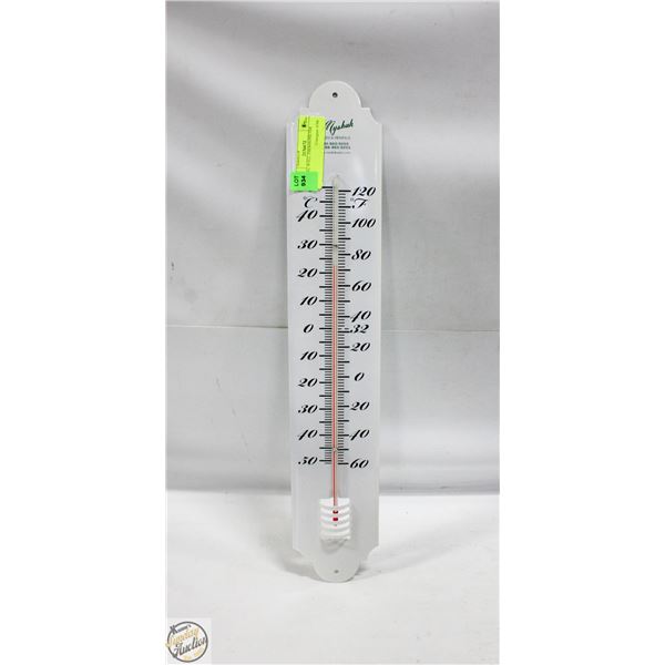 METAL WALL THERMOMETER