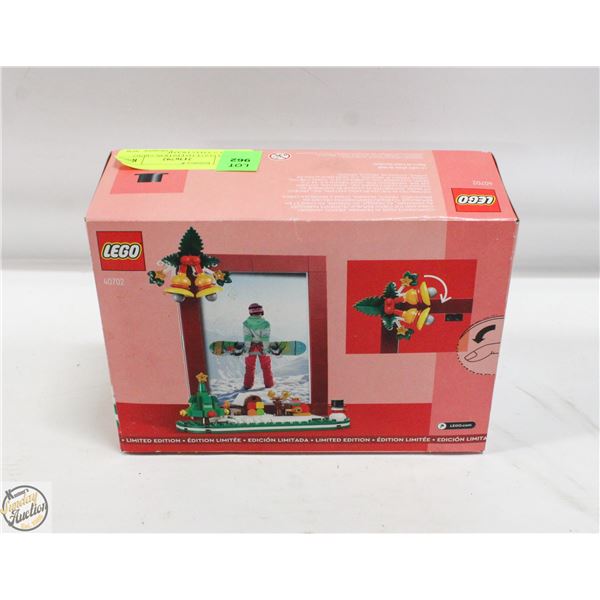 NEW LEGO LTD EDITION #40702 -299PCS XMAS FRAME