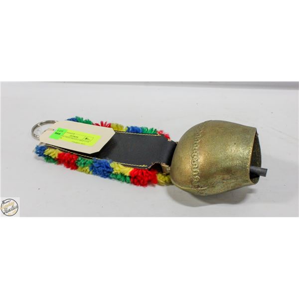 VINTAGE SWISS BRASS LARGE COW/GOAT BELL