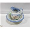 Image 1 : ANTIQUE WASH BASIN & PITCHER