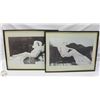 Image 1 : PAIR OF LOUIS ICART DECO FRAMED LITHOGRAPHS