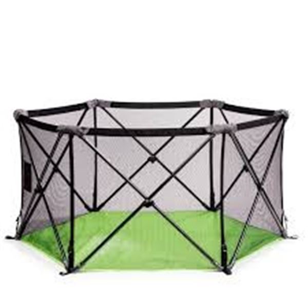 NEW W BOX BRIGHT STARTS POP N PLAY PORTABLE PLAYAR