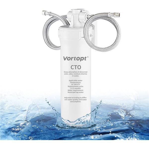 BRAND NEW VORTOPT Q9 UNDERSINK WATER FILTER
