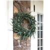 Image 1 : BRAND NEW CLYCALOOR 24" FAUX EUCALPTUS WREATH