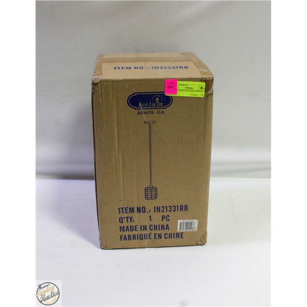 BRAND NEW ACCLAIM LIGHTING BRASS