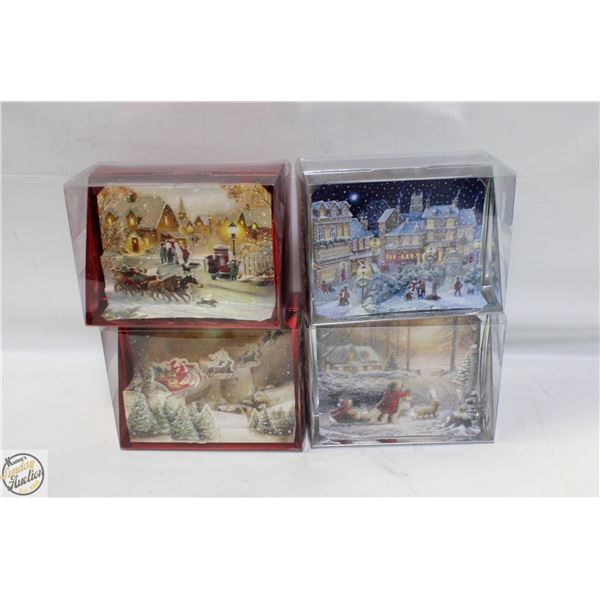 BOX OF 40 POP-UP CHRISTMAS CARDS