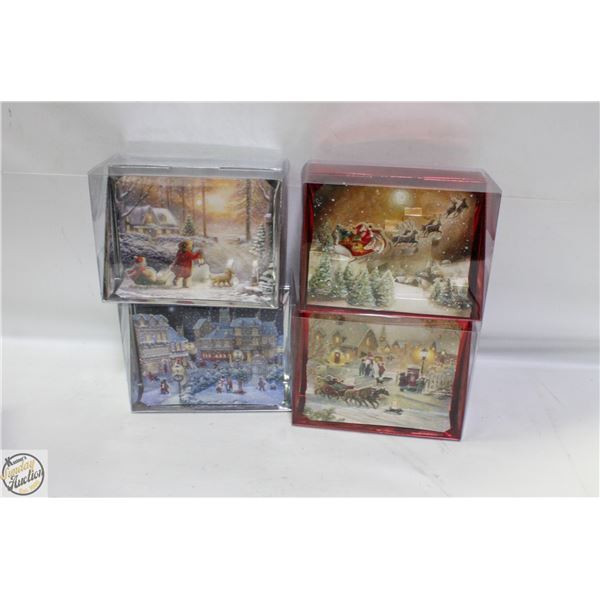 BOX OF 40 POP-UP CHRISTMAS CARDS