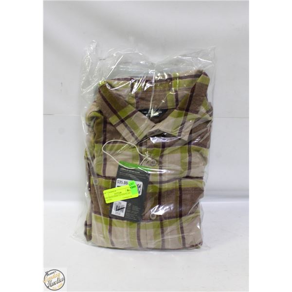 NEW DRESS SHIRT & NEW PLAID FLANNEL