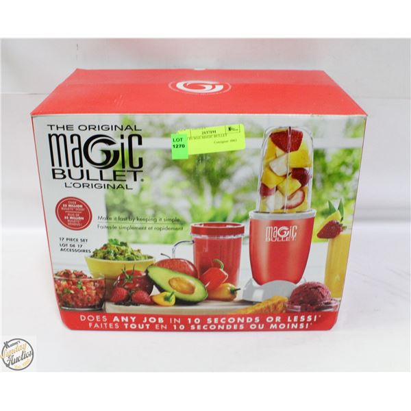 NEW IN BOX MAGIC BULLET