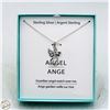 Image 1 : GUARDIAN ANGEL PENDANT STERLING SILVER NECKLACE