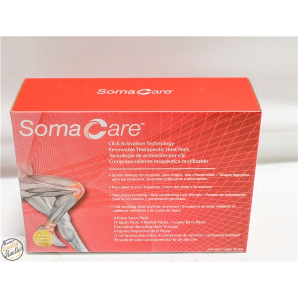 BRAND NEW SOMA CARE 6 PIECE SPORTS PACK OF