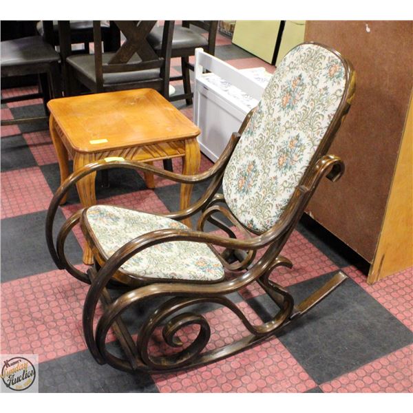 ANTIQUE ROCKING CHAIR