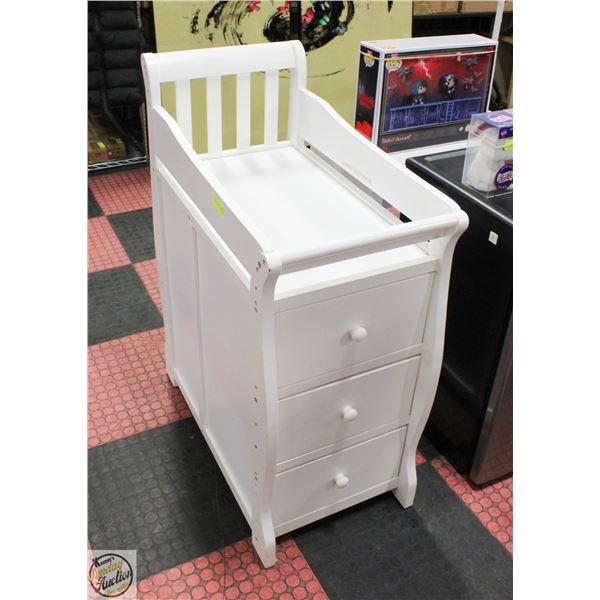 3 DRAWER BABY CHANGE STATION DRESSER H-43.25"