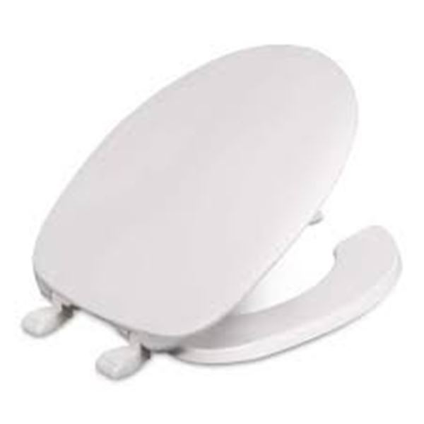 NEW CENTOCO DS220-001 ROUND WHITE TOILET SEAT