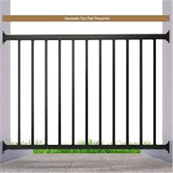 NEW W BOX CR FENCE & RAIL WROUGHT IRON RAILING KIT