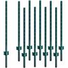 Image 1 : NEW W BOX 10PK 4FT FENCE POSTS METAL STAKES