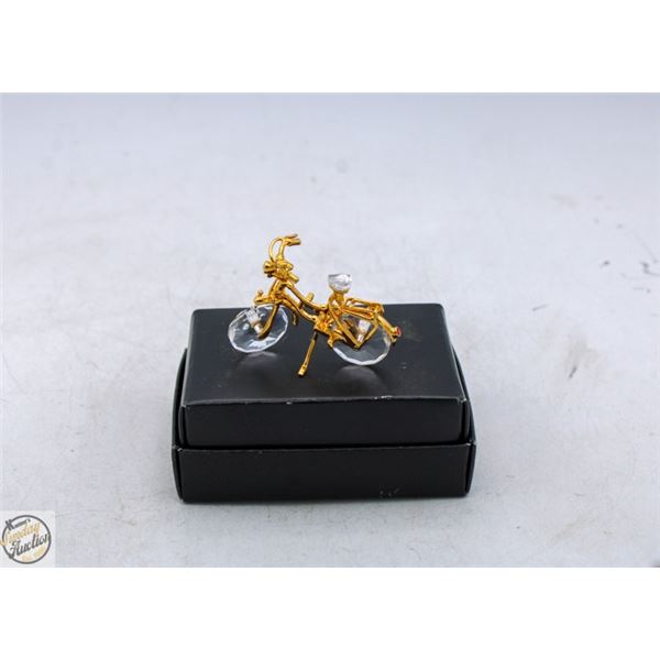 GENUINE SWAROVSKI 2001 BICYCLE CRYSTAL MEMORIES