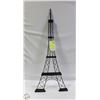 Image 1 : 34" TALL IRON PARIS EIFFEL TOWER WALL HANGING