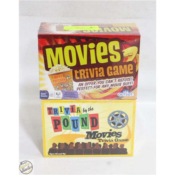SEALED OUTSET MOVIES TRIVIA GAME