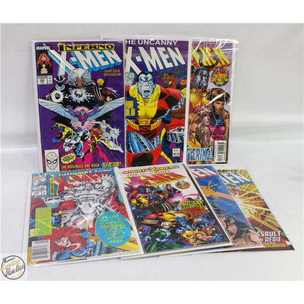 LOT OF 10 X-MEN COLLECTOR COMICS