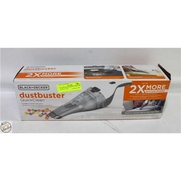 BLACK AND DECKER DUSTBUSTER QUICK CLEAN