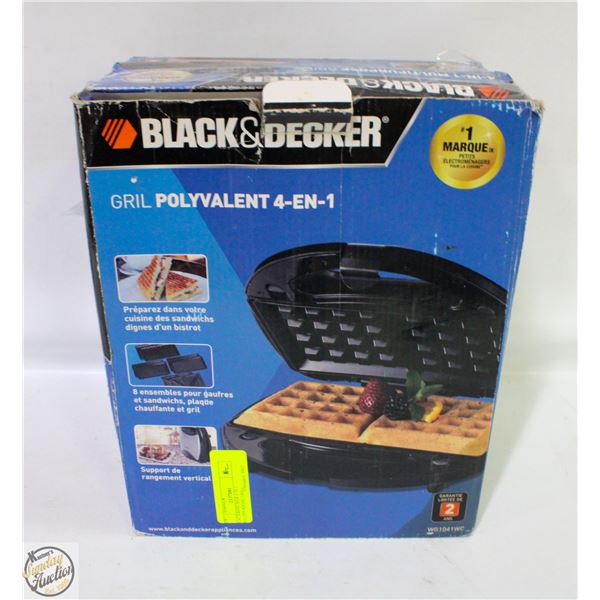 BLACK&DECKER 4 IN 1 MULTIPURPOSE GRILL
