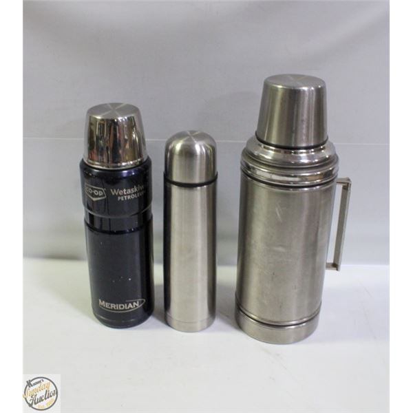 THERMOS SET OF 3